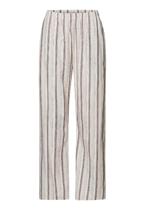 Loungy Nights Flannel Pants | Meraki Stripe 76486-2165