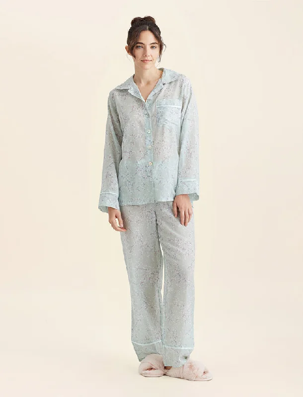 Cheri Blossom Full Length PJ Set