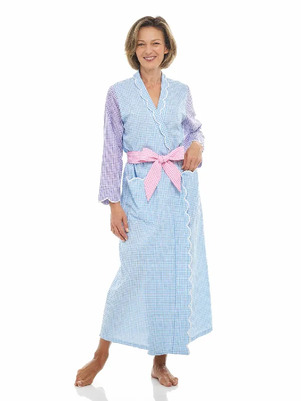 Gingham Classic Robe