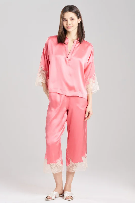 Lolita Lace Trim Silk PJ