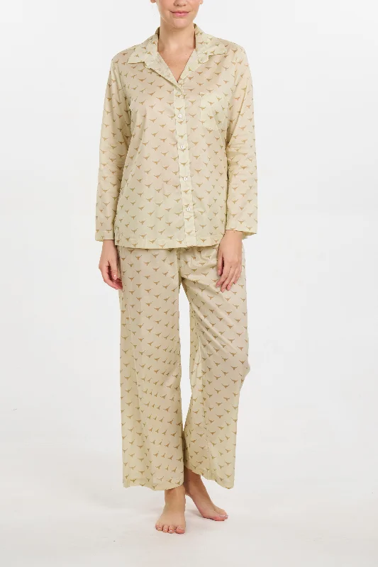 Long Sleeve PJ Set - Longhorn Print