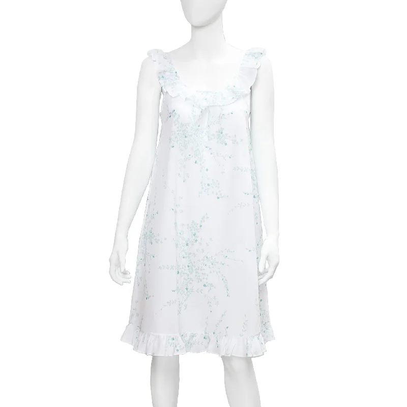 Samba Nightgown - Jeté de Fleurs DP Blue