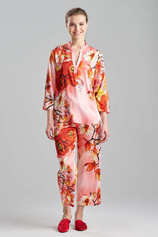 Winter Peony Satin PJ