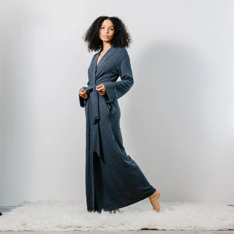 Womens Long Robe with pockets