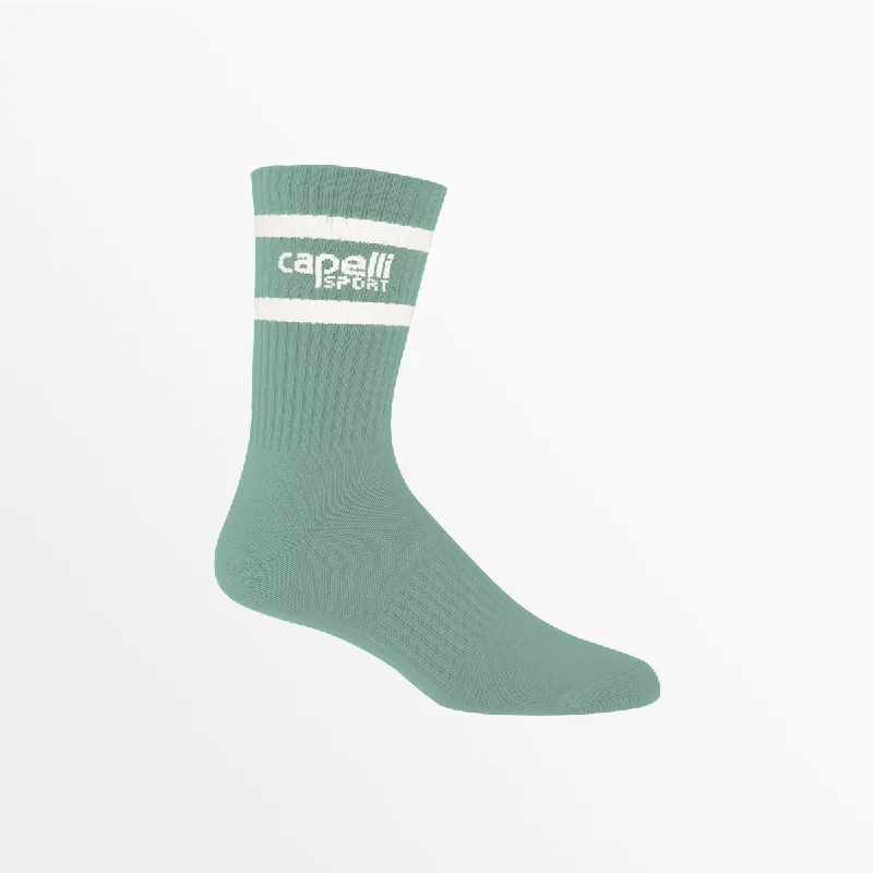 ADULT CS BASICS TUBE CREW SOCK