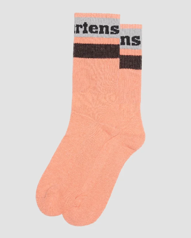 Dr. Martens Logo Cotton Blend Athletic Socks