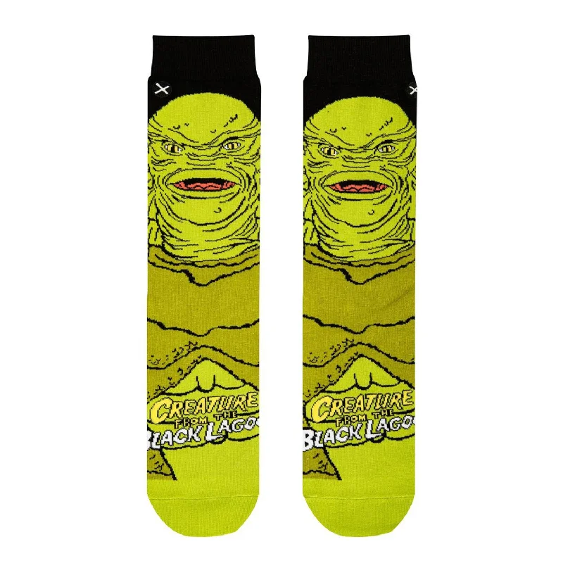 Odd Sox Men's Crew Socks - Creature (Universal Monsters)