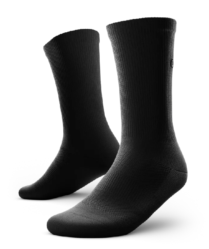 Flagship Crew Socks Black