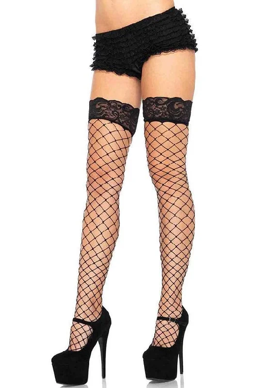 Oda Net [Black] | THIGH HIGH STOCKINGS