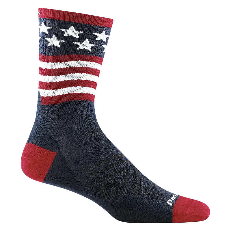 Men's Patriot Micro Crew  Ultra-Lightweight Running Sock