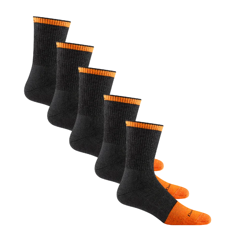 Men's Steely Micro Crew Sock 5-Pack