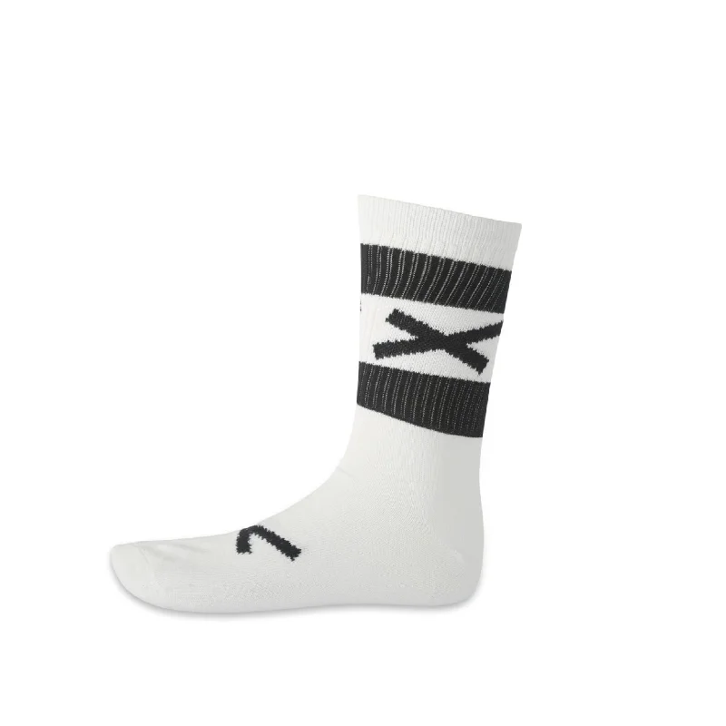 GAA Hoop sock- Half Sock ( Black & White)