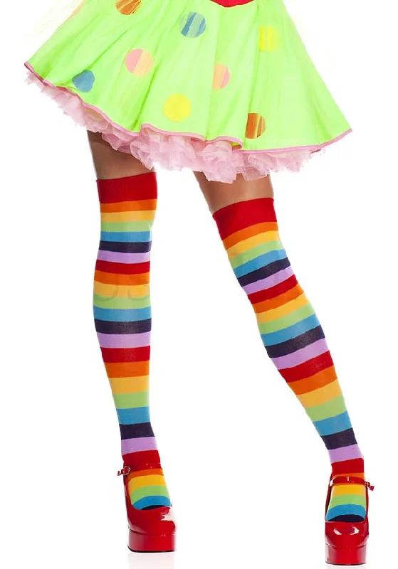 Rainbow Acrylic | THIGH HIGHS