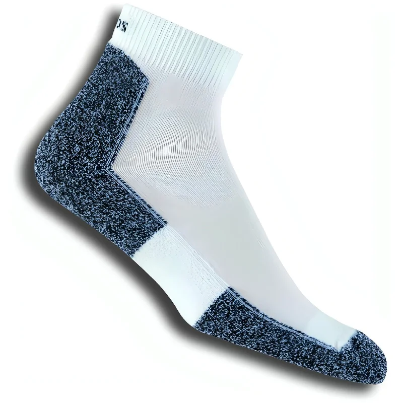 Thorlos Running Mens Anklet Socks - White