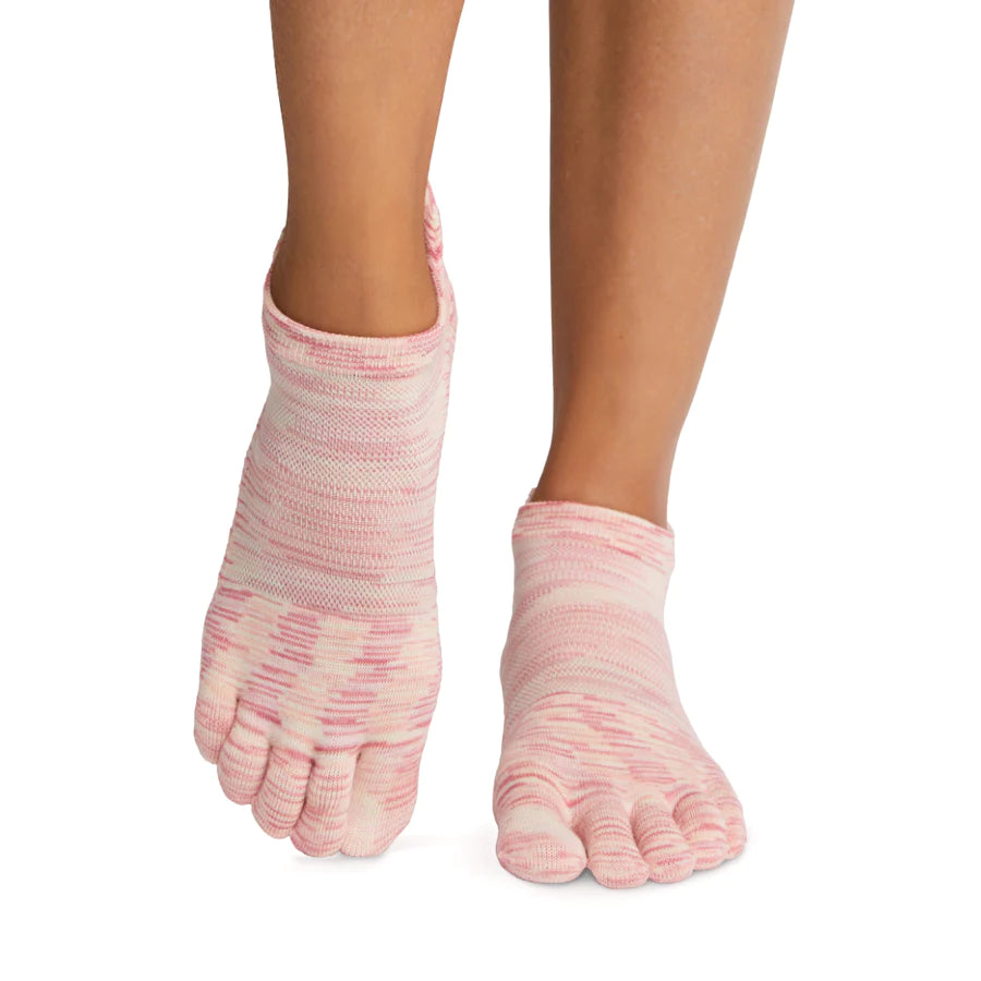 TOESOX Grip Full Toe Low Rise Tec - Power